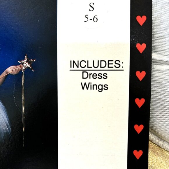 Golden Tinker Bell Fairy Dress Secrets Nunley Collection Child NWT NOS - Picture 11 of 15